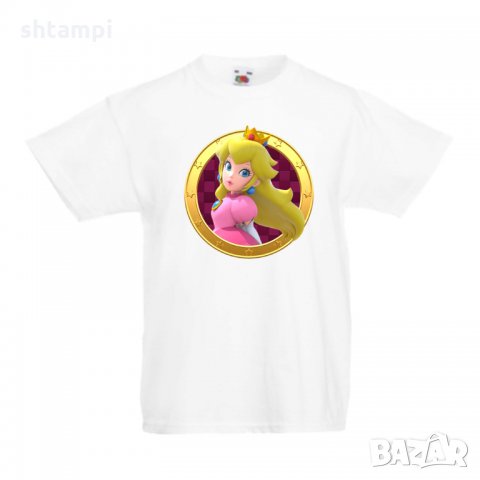 Детска тениска Супер Марио Princess Peach 1, снимка 2 - Детски тениски и потници - 33089233