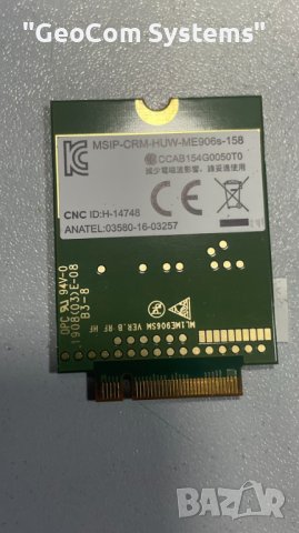 HP HUAWEI ME906e LTE 4G WWAN M.2 150Mbps LT4132 Modem, снимка 2 - Мрежови адаптери - 40231730
