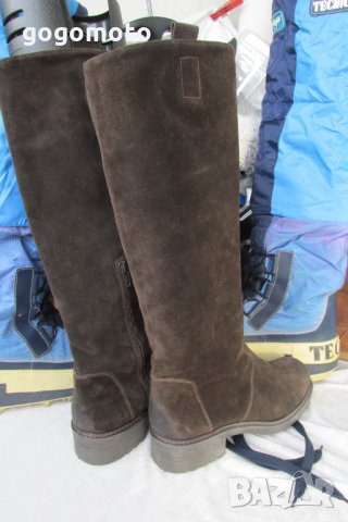 Елегантни, ежедневни дамски ботуши, 39 - 40- антихлъзгаща подметка от каучук, 100% естествена кожа, снимка 12 - Дамски ботуши - 35097592