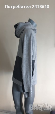 Hugo Boss Saggy Hoodie Full Zip Regular Fit Mens Size XL ОРИГИНАЛ! Суичер с цял Цип!, снимка 4 - Спортни дрехи, екипи - 43020673
