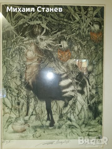 Картина смесена техника - Тодор Петров, снимка 2 - Картини - 43476226