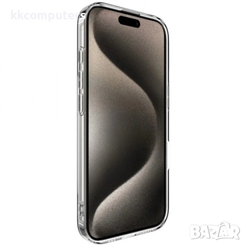 Силиконов кейс MBX 2mm и Протектор За iPhone 16 Pro Max (6.9), Прозрачен, снимка 2 - Калъфи, кейсове - 51962208