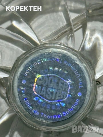 Вентилатор Cooler Master 80mm 3pin Син LED, снимка 10 - Други - 53331969