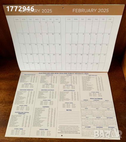 Лот "Австралия": Календар 2024; Портмоне - ключодържател; Несесер; подарък кл-д "Коала", снимка 5 - Други - 43741262