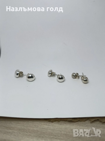 Сребърни дамски обеци ръчно изработка на винт, снимка 4 - Обеци - 52244634
