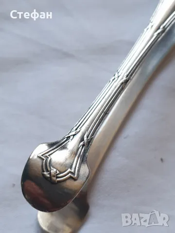 Посребрена щипка за захар Christofle , снимка 2 - Антикварни и старинни предмети - 49470939