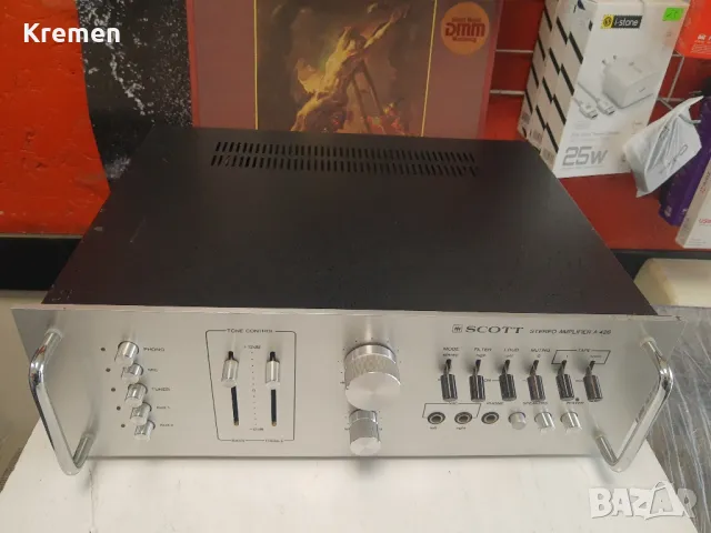 Усилвател SCOTT A426, снимка 4 - Ресийвъри, усилватели, смесителни пултове - 49219651