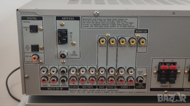 Ресивър SONY с дистанционно управление. Домашно кино - 5.1 канален усилвател с тунер, снимка 14 - Ресийвъри, усилватели, смесителни пултове - 52656788