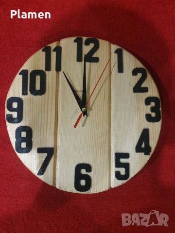Стенен часовник ръчна изработка!, снимка 14 - Смарт часовници - 40635738