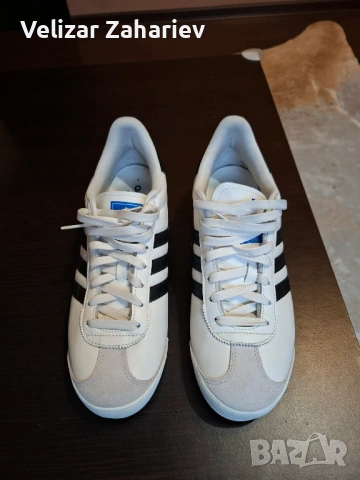 Кожени маратонки Аdidas, снимка 6 - Маратонки - 53118254