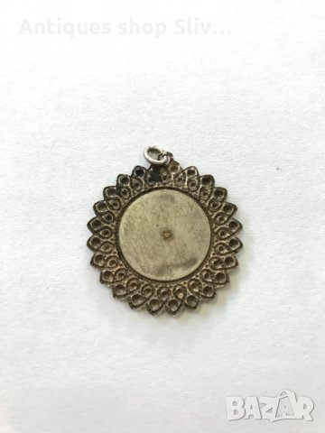 Уникален стар религиозен медальон. №0237, снимка 4 - Антикварни и старинни предмети - 33243853