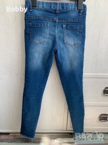 Дънки 9-10 години, снимка 4 - Детски панталони и дънки - 37966792