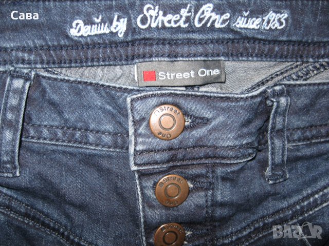 Дънки STREET ONE   дамски,С, снимка 4 - Дънки - 32390338