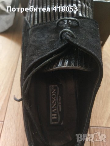 Мъжки Италиански обувки Hanson, снимка 4 - Официални обувки - 27933711