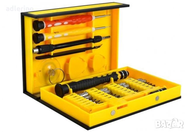 Сервизен комплект прецизни отвертки, снимка 2 - Куфари с инструменти - 34534166