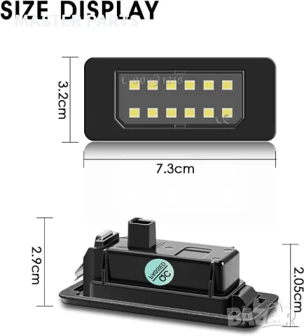 Супер ярки LED плафони за BMW F40, F90, G30, G31, G38 – без грешки!, снимка 3 - Части - 48826697