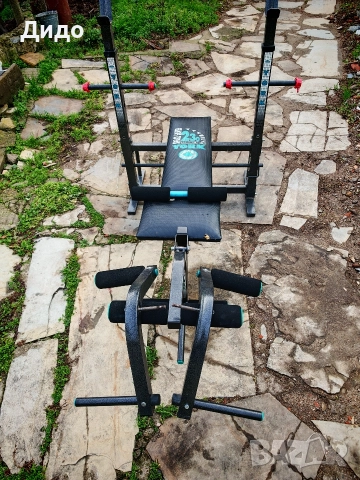 Сгъваема фитнес лежанка , снимка 14 - Фитнес уреди - 52681938