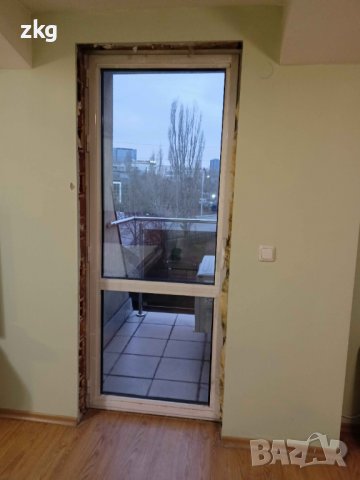 Балконска алуминиева врата 88х215см – 2 броя