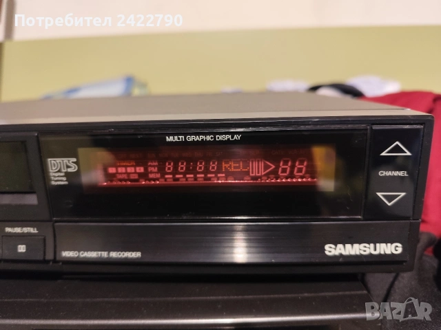 Vhs видео Samsung , снимка 2 - Плейъри, домашно кино, прожектори - 53411612