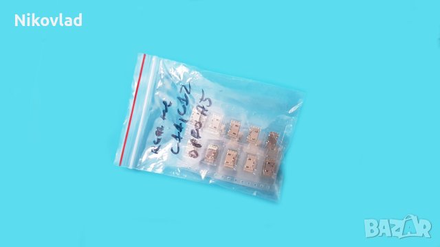 Букса (конектор) Oppo A5, Realme C11, C12, A5s, A35, A8, снимка 4 - Резервни части за телефони - 43740829