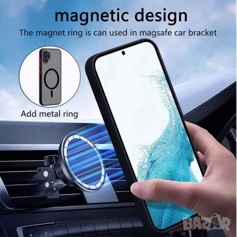 Чисто нов магнитен калъф за телефон за Samsung Galaxy Note 10+, снимка 2 - Калъфи, кейсове - 52265877