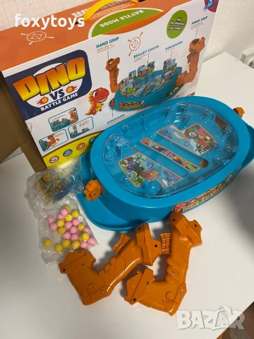 Битка Динозаври, събори мишените, топчета, снимка 5 - Игри и пъзели - 53123874