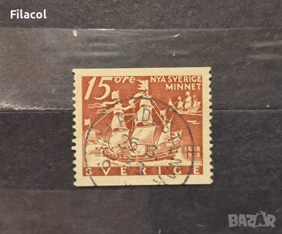 Швеция 1938 г. В чест на Нова Швеция