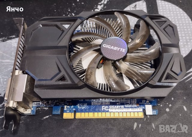 Видеокарта GIGABYTE GTX 750 OC 1GB, снимка 1