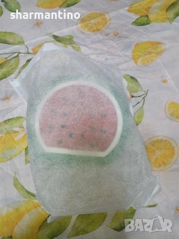 Кожена малка чанта диня - 44 лв, снимка 2 - Чанти - 51620282