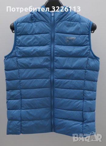 Дамска грейка с гъши пух Lee Cooper Hlite Gilet, Sky Blue, размери -  M 