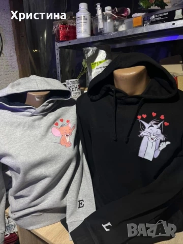 Суитчъри за мъж ,жена,за двойки , снимка 7 - Ръчно изработени сувенири - 53449003