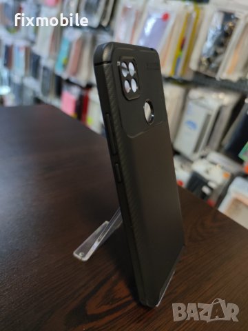 Xiaomi Redmi 9C Carbon Fiber силиконов Калъф / Кейс, снимка 2 - Калъфи, кейсове - 39295869