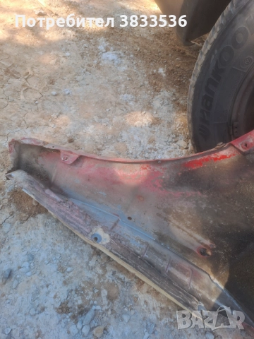 Преден десен калник Оригинален за Vw Golf Mk2 & Jetta Mk2 червен цвят, снимка 12 - Части - 51824845