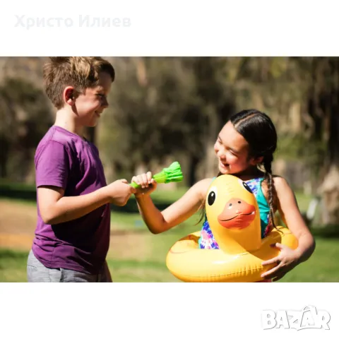 Водна пързалка Shark с над 100 водни балона ZURU Bunch O Balloons, снимка 8 - Басейни и аксесоари - 49644763