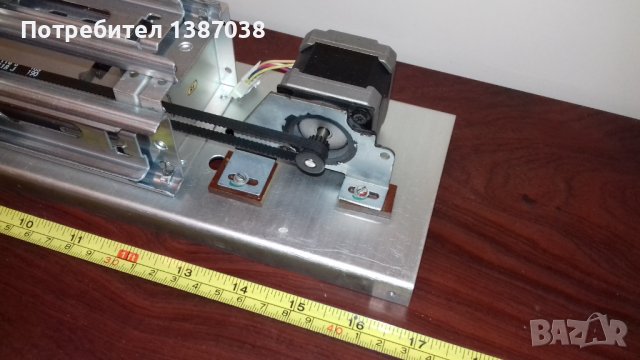 CNC бобинажна машина, бобинарка, навивачка - заготовка, линейно движение, актуатор със стъпков мотор