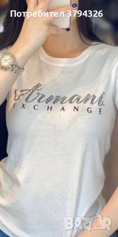 Дамски тениски Armani  реплика, снимка 5 - Тениски - 41644973