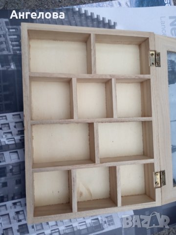 Дървена кутия, снимка 2 - Декорация за дома - 39316488