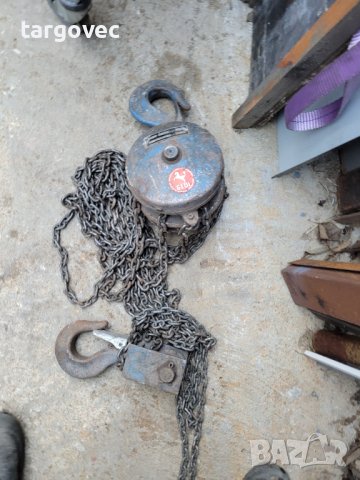 Верижна талия chain блок, снимка 3 - Други инструменти - 43557507