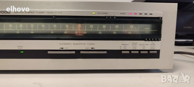 Стерео тунер Kenwood KT-413, снимка 3 - Ресийвъри, усилватели, смесителни пултове - 53200575