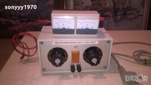 netztransformator 0-230volt-germany-внос швеицария, снимка 5 - Мрежови адаптери - 27177577