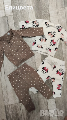 Сет два комплекта за момиче 80-86