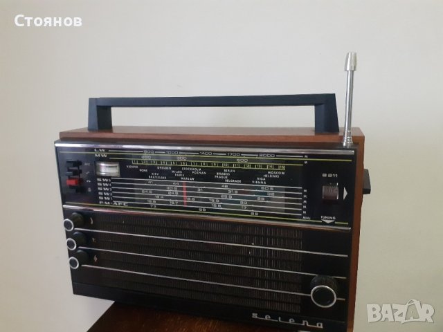 Радио SELENA B-211  СССР, снимка 5 - Радиокасетофони, транзистори - 43155059