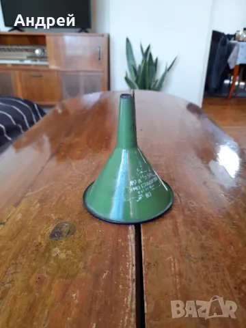 Стара емайлирана фуния, снимка 1