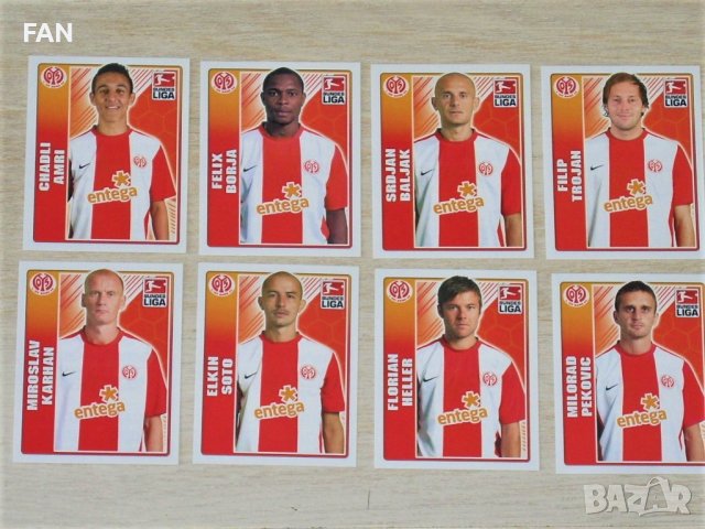 Комплект от 100 бр. футболни стикери от Бундеслигата TOPPS от сезон 2009/10, снимка 12 - Фен артикули - 25626916