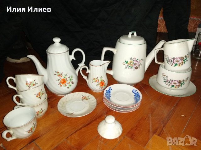 Части за стари български порцеланови сервизи, всичко за 20 лв, снимка 1