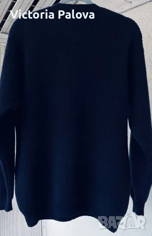 Скъп пухкав пуловер RENÈ LESARD Италия 100% вълна, снимка 3 - Пуловери - 48470461