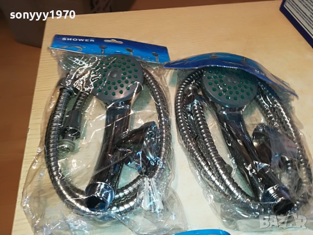 ДУШ НОВ КОМПЛЕКТ С ШЛАУХ И ДЪРЖАЧ С КРЕПЕЖИ 2903231213, снимка 3 - Душове - 40178206