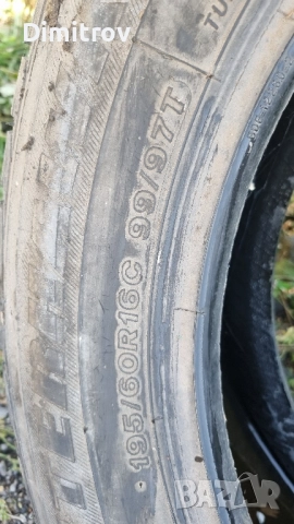 195/60/16C 1 БРОЙ Firestone НАЛИЧНИ 2БР. Зимни бусови гуми, снимка 3 - Гуми и джанти - 52068765