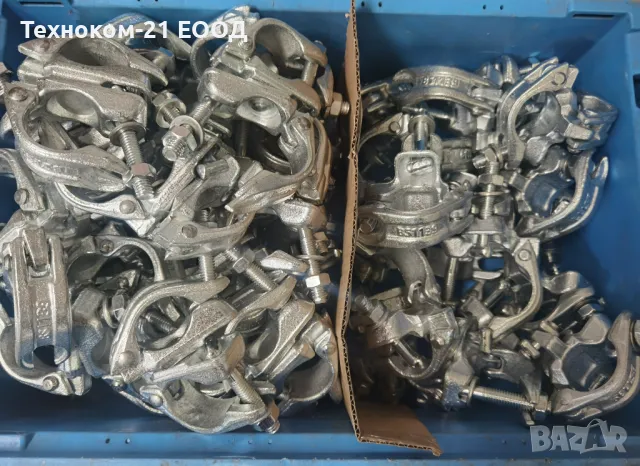 Жабки ковани - скоби за тръбно скеле, снимка 5 - Строителни материали - 33536795