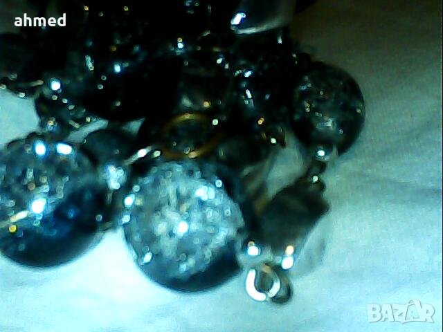 разкошно колие и престен  ot стеклени МУРАНО, снимка 4 - Колиета, медальони, синджири - 39255902